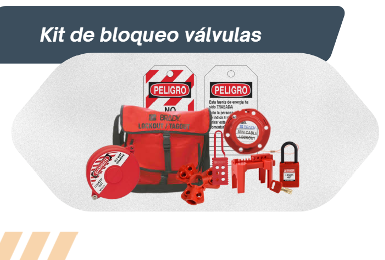KIT-BDY-VALVULAS-GT | Kit de bloqueo válvulas Brady