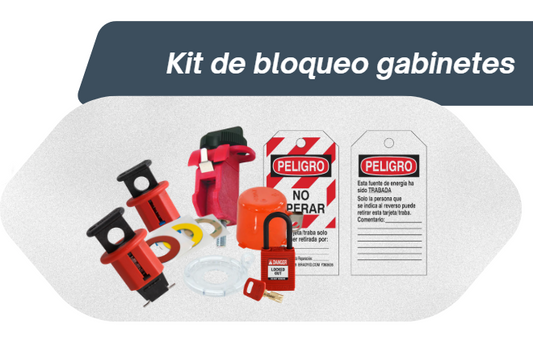 KIT-BDY-GABINETE-GT | Kit de bloqueo gabinetes Brady
