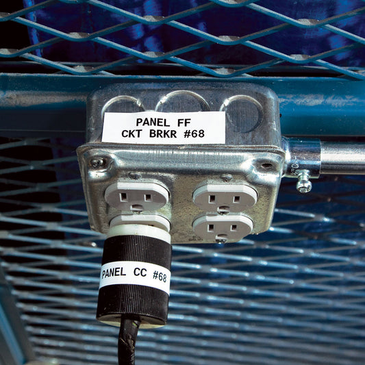 Cinta de impresión negro mate para BMP71