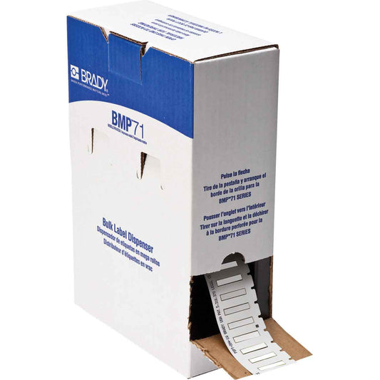 Rollo de etiquetas para cables o alambre calibre 28 a 20 - BMP71/61/TLS2200
