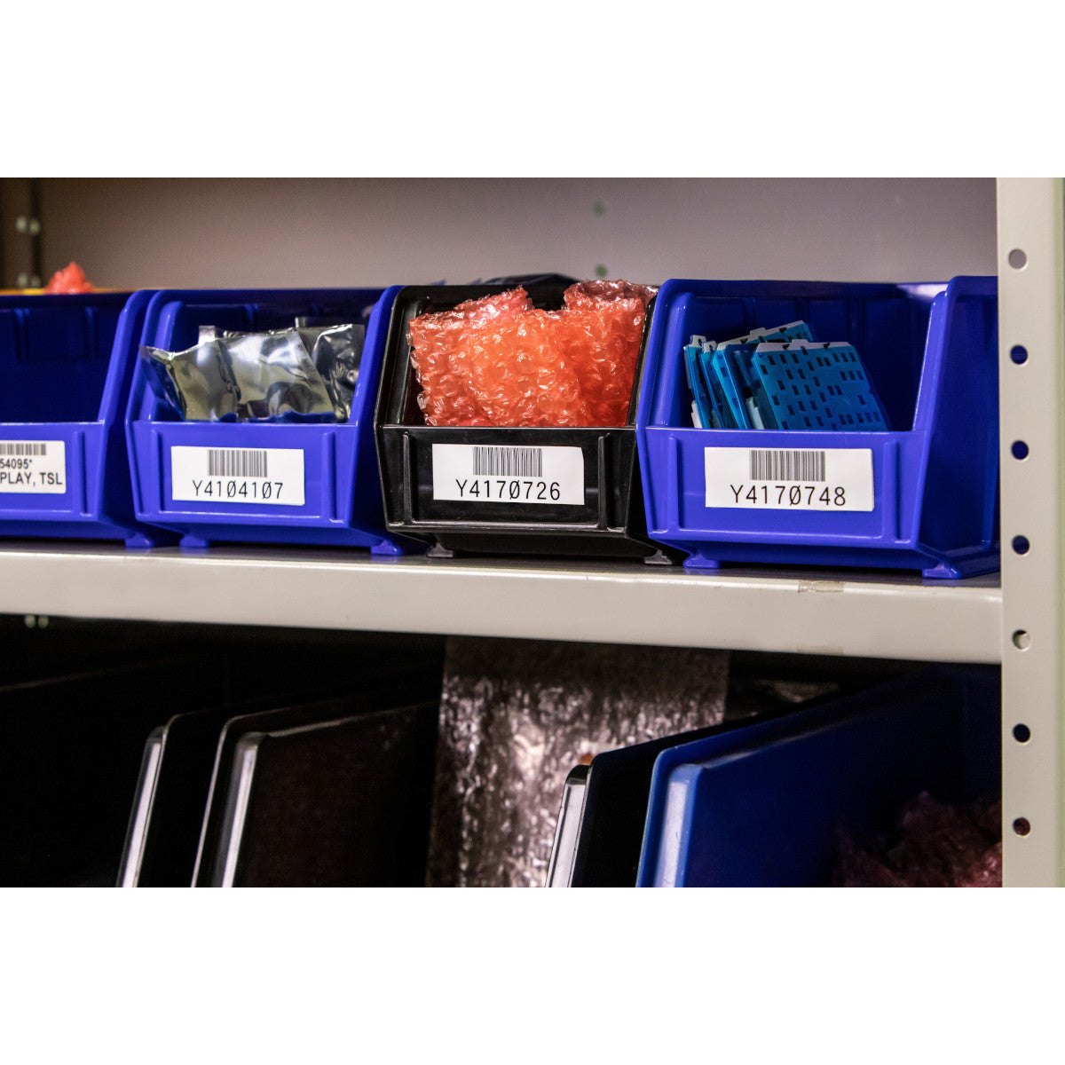 Cartucho de etiquetas 1 rollo (negro sobre blanco), vinilo - BMP51/53